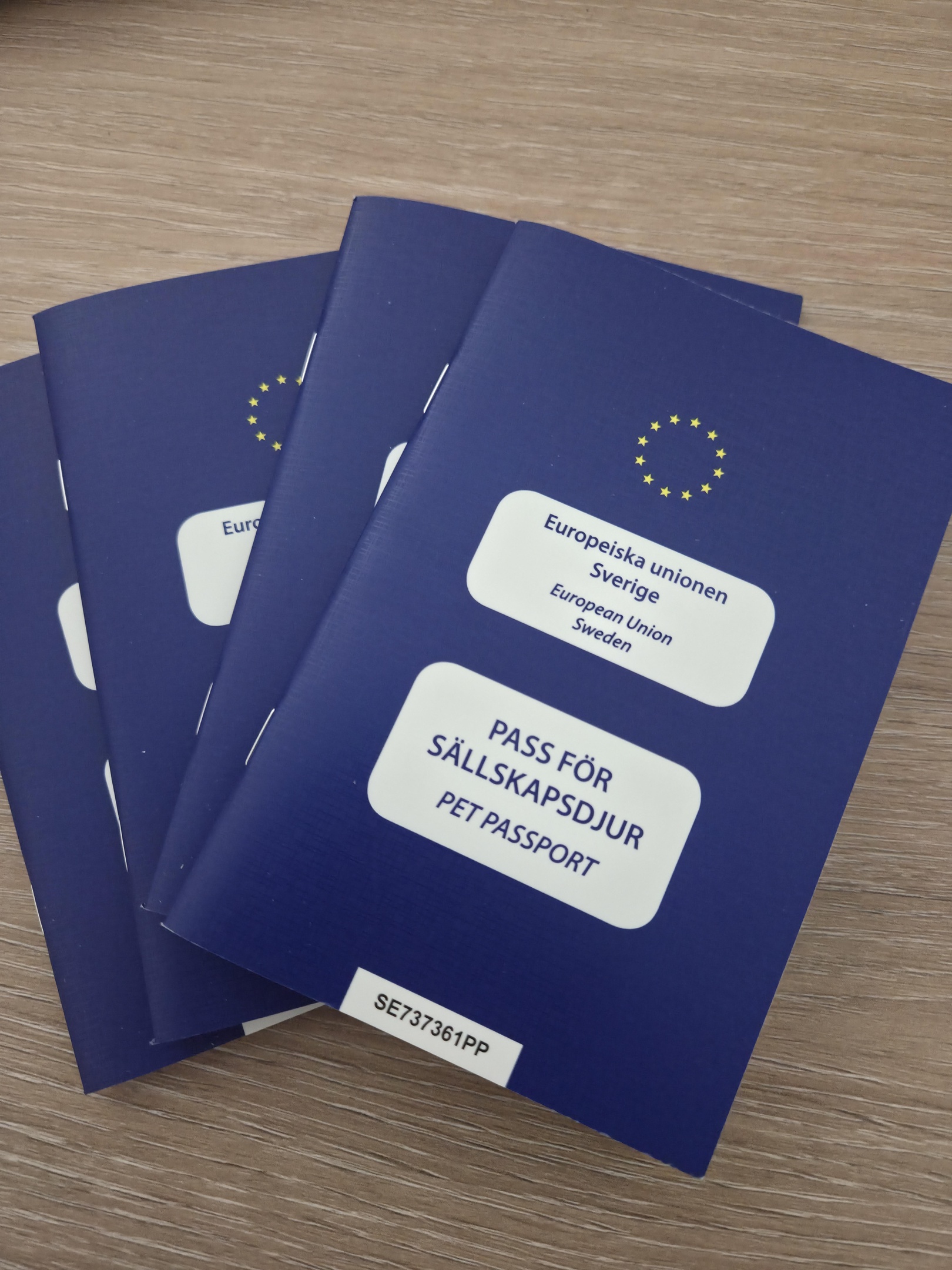 Pass för sällskapsdjur Pet passport